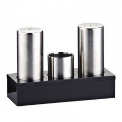 Biradlı GRV-06 Glossy Salt Shaker Set, 3 pcs - Biradlı