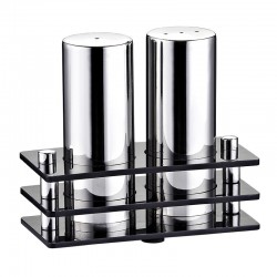Biradlı GRV-07 Rectangular Glossy Salt Shaker Set, 2 pcs - Biradlı