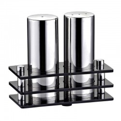 Biradlı GRV-07 Rectangular Mat Salt Shaker Set, 2 pcs - Biradlı