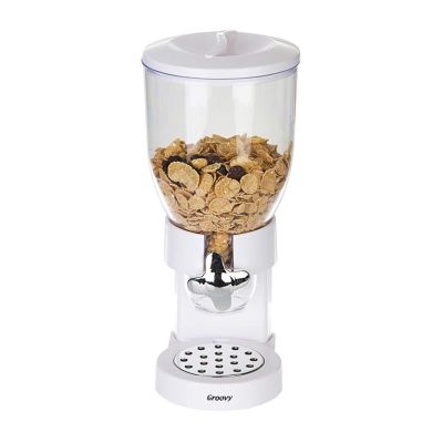 Biradlı GRV-10413 Mısır Gevreği Dispenseri, 3.5 L, Beyaz - 1