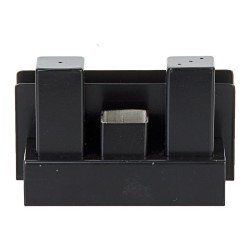 Biradlı GRV-105-P Peçetelikli Kare Çelik Tuzluk Takımı, Siyah - Biradlı