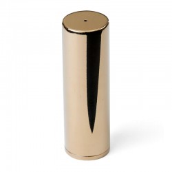 Biradlı GRV-107-XL Round Pepper Shaker, 4x12.5 cm, Gold - Biradlı