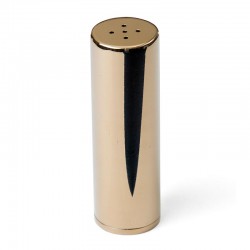 Biradlı GRV-108-XL Round Salt Shaker, 4x12.5 cm, Gold - Biradlı