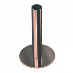 Biradlı GRV-111 Steel Round Carnation Box, 13 cm, Copper - Biradlı