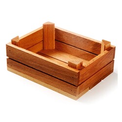 Biradlı GRV-1782 Буковая презентационная коробка, 13x17x6 см - Biradlı