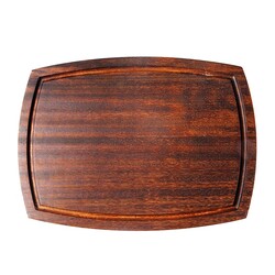 Biradlı GRV-1794 Ireko Wooden Steak Presentation Board, 38x28 cm - Biradlı