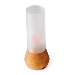 Biradlı GRV-1808 Corner Candlestick with Wooden Base - Biradlı