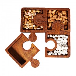 Biradlı GRV-1834 Wooden Puzzle Cookie Holder - Biradlı