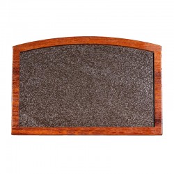 Biradlı GRV-1850 Basalt Steak Wood Presentation Board, 32.5x21.5 cm - Biradlı