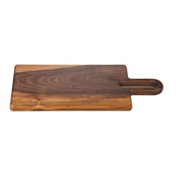 Biradlı GRV-1888 Steak Presentation Board with Handles, 45x20 cm, Walnut - Biradlı