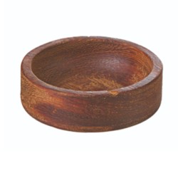 Biradlı GRV-1902 Iroko Ahşap Sosluk ve Çerezlik, 10, cm - Biradlı