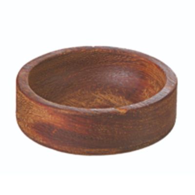 Biradlı GRV-1902 Iroko Ahşap Sosluk ve Çerezlik, 6 cm - 1