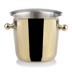 Biradlı GRV-1907 No:1 Steel Bottle Bucket, 17.5x13 cm, Gold - Biradlı
