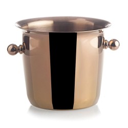 Biradlı GRV-1909 No:3 Steel Bottle Bucket, 24.5x18 cm, Copper - Biradlı