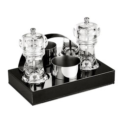 Biradlı GRV-196 Acrylic Manage Set, 4 pcs, 20x12x3 cm, Clear - Biradlı