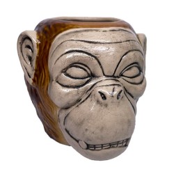 Biradlı GRV-20224 Ceramic Tiki Cocktail Glass, 12x14 cm, 750 cc - Biradlı