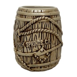 Biradlı GRV-20227 Seramik Tiki Kokteyl Bardağı, 6.5x10 cm, 350 cc - Biradlı