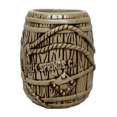 Biradlı GRV-20227 Seramik Tiki Kokteyl Bardağı, 6.5x10 cm, 350 cc - 1
