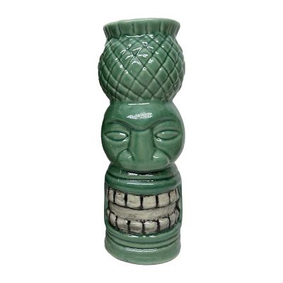 Biradlı GRV-20230 Ceramic Tiki Cocktail Glass, 7x21 cm, 550 cc - Biradlı