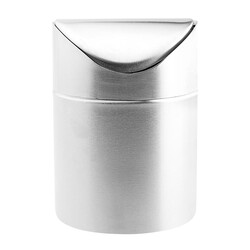 Biradlı GRV-2221 Desktop Waste Bin, 12x7 cm, Grey - Biradlı