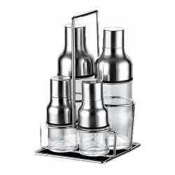 Biradlı GRV-2404 طقم حامل الزيت مع حامل سلكي، 4 قطع، 300 سم مكعب - Biradlı