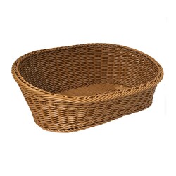 Biradlı GRV-2419 Oval Plastic Presentation Basket, 45x30x8/16 cm - Biradlı