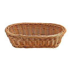 Biradlı GRV-2455 Oval Plastic Bread Basket, 24x16x7 cm - Biradlı