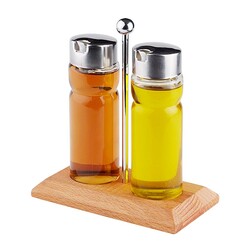 Biradlı GRV-247 Oil Holder Set with Stand, 2 pcs, 150 cc - Biradlı