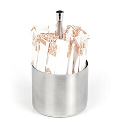 Biradlı GRV-255 Round Handle Steel Sugar Bowl - Biradlı