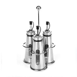 Biradlı GRV-269 طقم حامل زيت مع حامل سلكي، 3 قطع، 150 سم مكعب - Biradlı