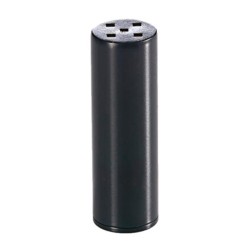 Biradlı GRV-271 Round Pepper Shaker, Black - Biradlı