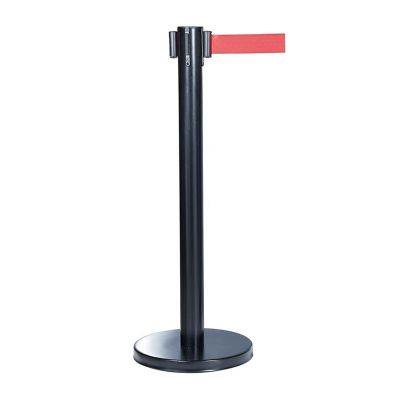 Biradlı GRV-278 حاجز شريط فولاذي، 275 × 90 سم، أسود - Biradlı