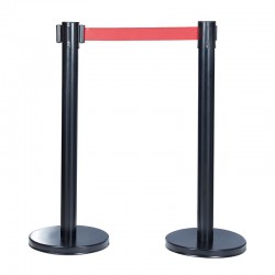Biradlı GRV-278 Steel Strip Barrier, 275x90 cm, Black - 2
