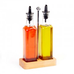 Biradlı GRV-281 Square Oil Holder Set, 2 pcs, 250 cc - Biradlı