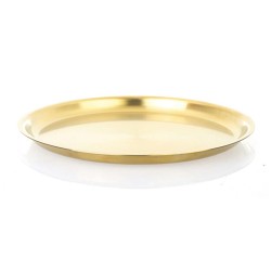 Biradlı GRV-309 Service Presentation Tray, 21 cm, Gold - Biradlı