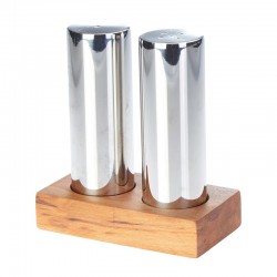 Biradlı GRV-319 Everest Round Large Salt Shaker Set, 2 pcs, Bright - Biradlı