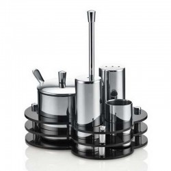 Biradlı GRV-32 Spice Rack Set with Stand, 4 pcs - Biradlı