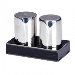 Biradlı GRV-320 Dwarf Round Salt Shaker Set, 2 pcs - Biradlı