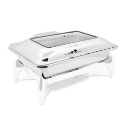 Biradlı GRV-4011 Economic Rectangular Chafing Dish, GN 1/1 - Biradlı (1)