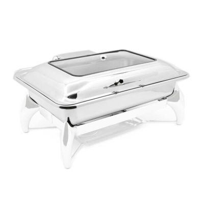 Biradlı GRV-4011 Economic Rectangular Chafing Dish, GN 1/1 - Biradlı