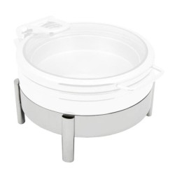Biradlı GRV-5025 Lux Round Chafing Dish Stand - Biradlı (1)
