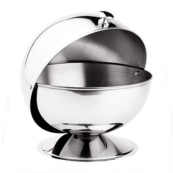 Biradlı GRV-5055 Globe Sugar Bowl and Spice Rack, 13.5 cm - Biradlı