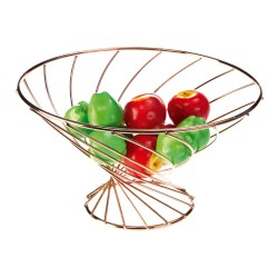 Biradlı GRV-522 Wire Fruit Holder, 35x24 cm, Copper - Biradlı