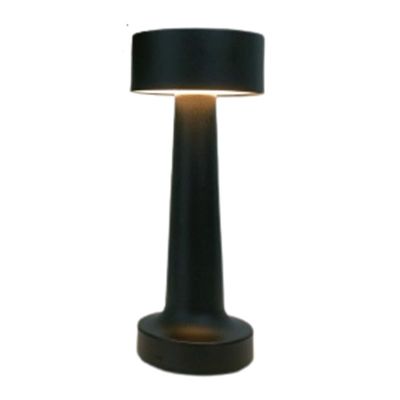 Biradlı GRV-810 Rechargeable Table Lamp, 9x21 cm, Black - Biradlı