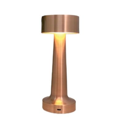 Biradlı GRV-810 Şarj Edilebilir Masa Lambası, 9x21 cm, Bakır - Biradlı