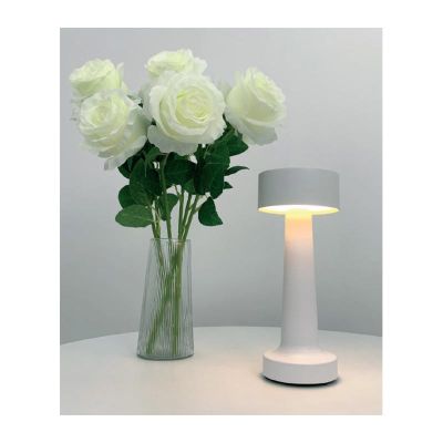 Biradlı GRV-810 Şarj Edilebilir Masa Lambası, 9x21 cm, Beyaz - Biradlı