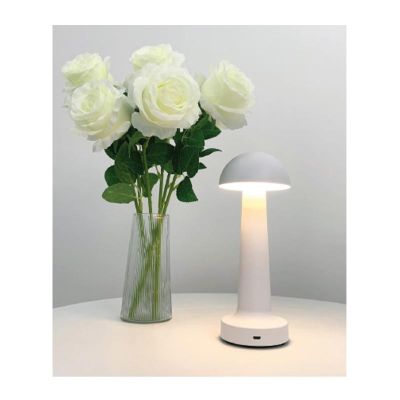 Biradlı GRV-811 Şarj Edilebilir Masa Lambası, 9x21 cm, Beyaz - Biradlı