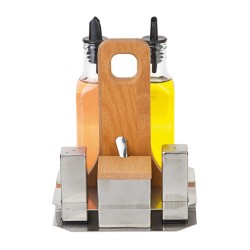 Biradlı GRV-821 Oil and Salt Shaker Set, 5 pcs - Biradlı
