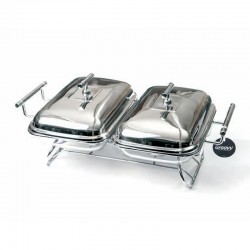 Biradlı GRV-9801 Подставка для пищевых продуктов с подогревом, 2x1,6 л - Biradlı