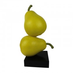 Biradlı GRV-G121 Decorative 2-Piece Pear, 20x19x53 cm - Biradlı
